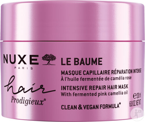 Nuxe Hair Prodigieux Le Baume 3 Minutes Masque Capillaire Réparation Intense Pot 200ml