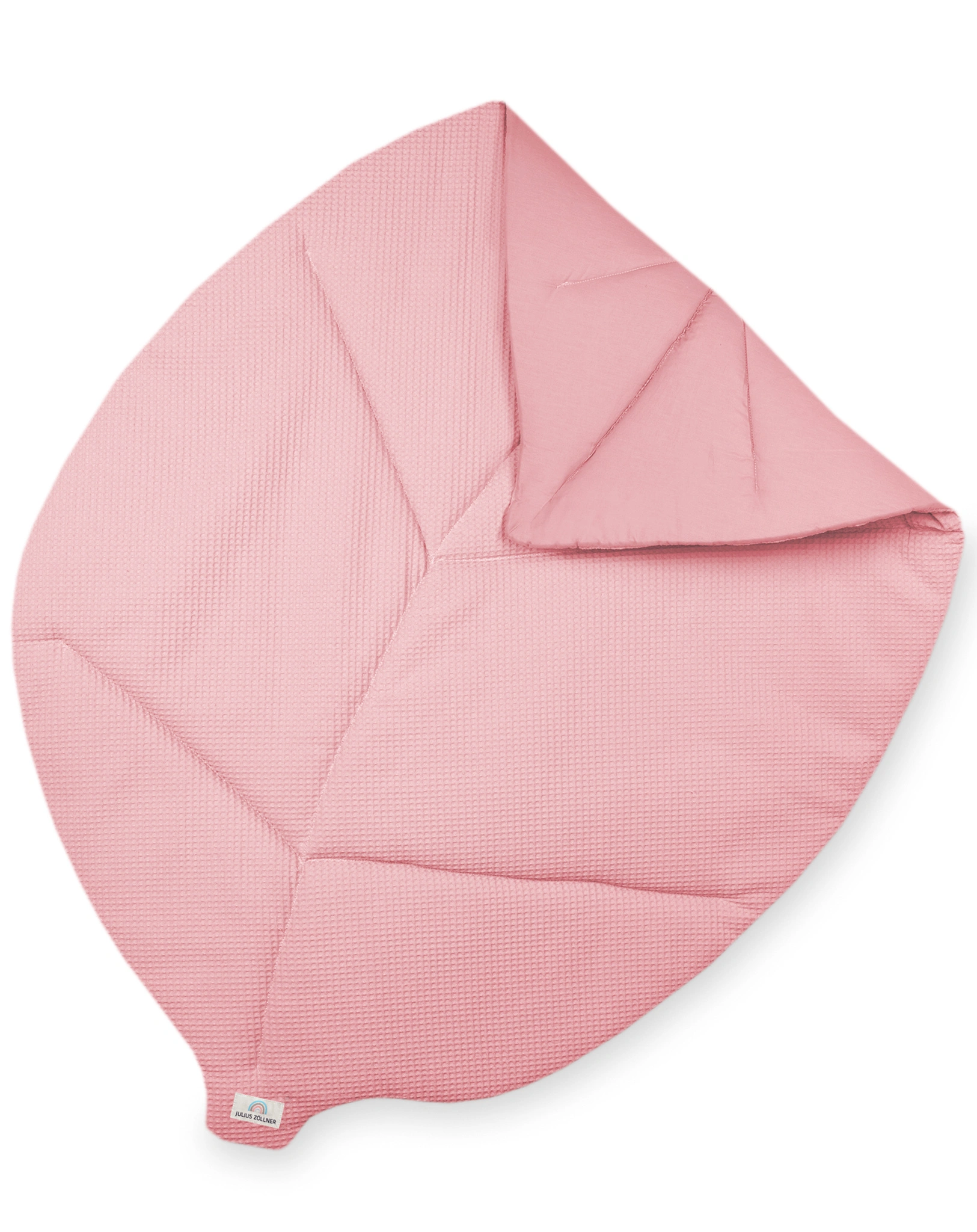 Krabbeldecke BLATT (170x110) in blush