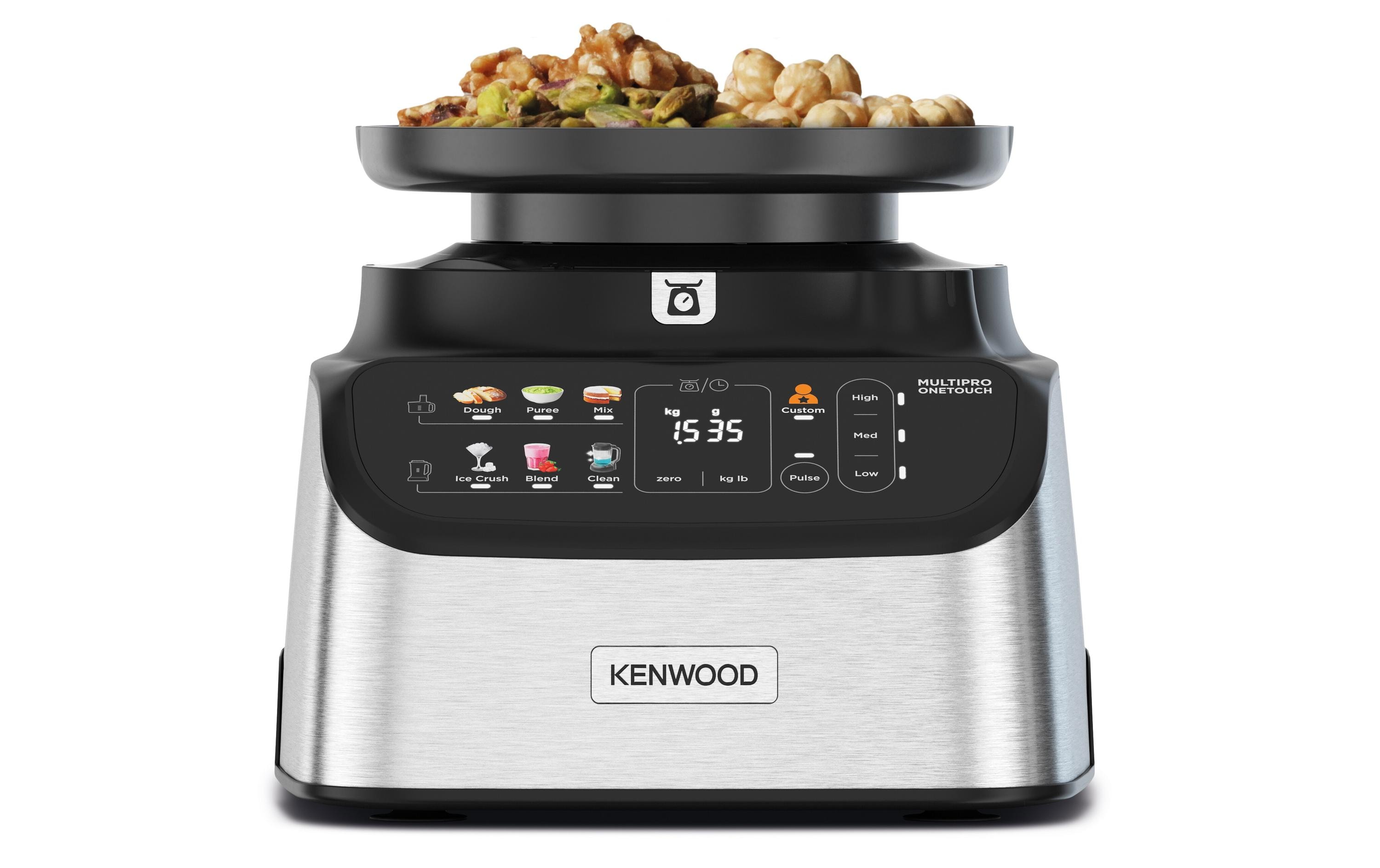Food Processor FDM73.480SS MultiPro One Touch Silber/Schwarz<br>Multifunktionale Küchenmaschine