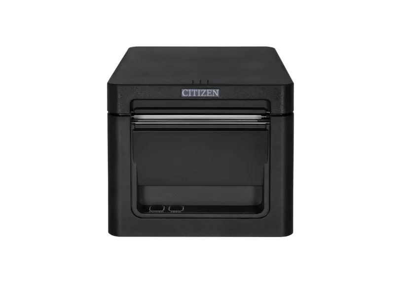 Citizen CT-E651 - Kvitteringsprinter - direkte termisk - Rulle (8 cm) - 203 dpi - op til 300 mm/sek. - USB 2.0, USB 2.0 vært, Lightning - skærer - sort