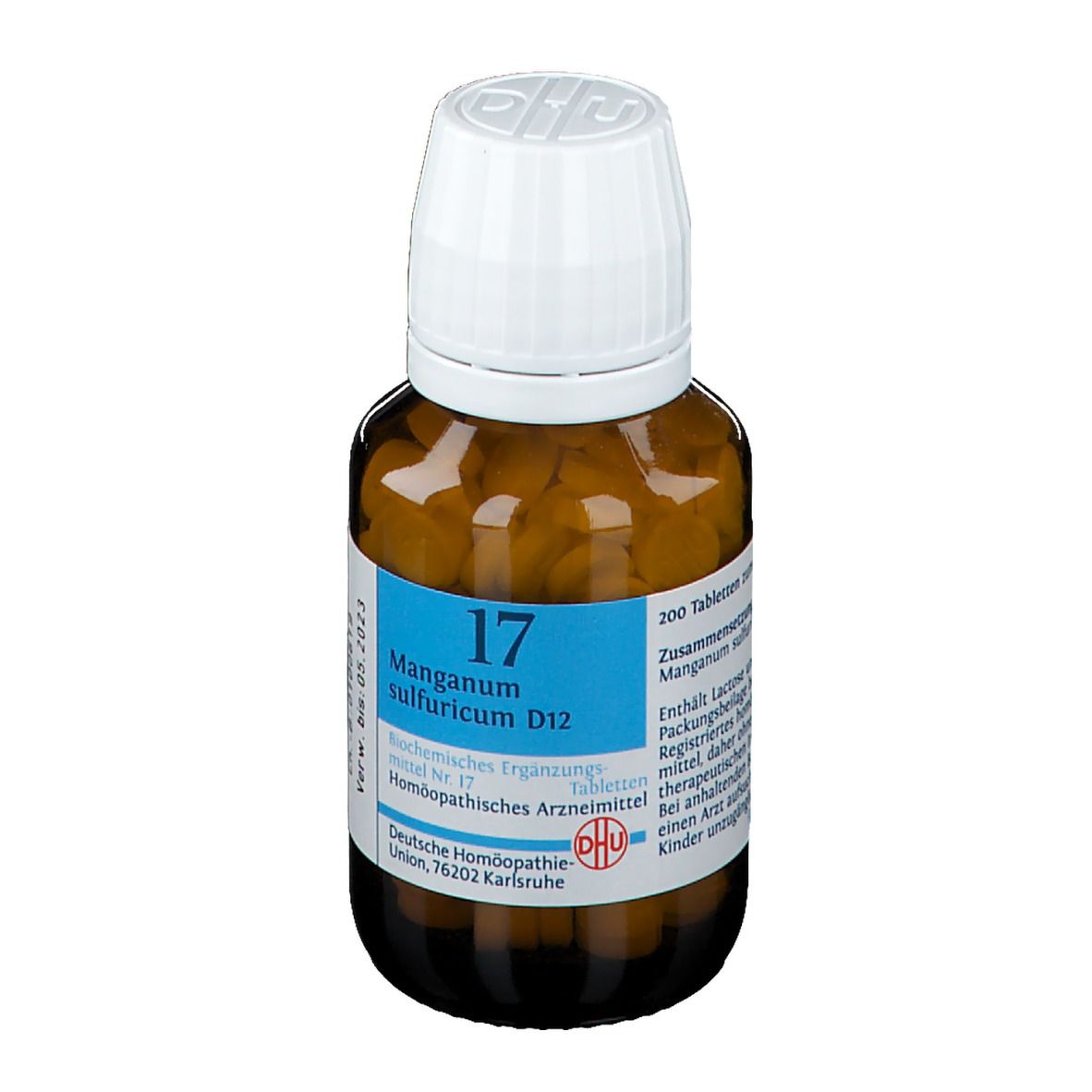 DHU Biochemie 17 Manganum sulfuricum D12