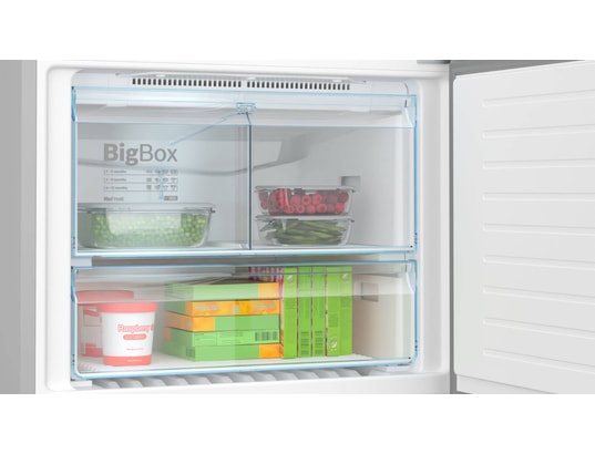 BOSCH - Réfrigérateur congélateur bas KGN86AIDR, Série 6, Capacité XXL, Vario Zone