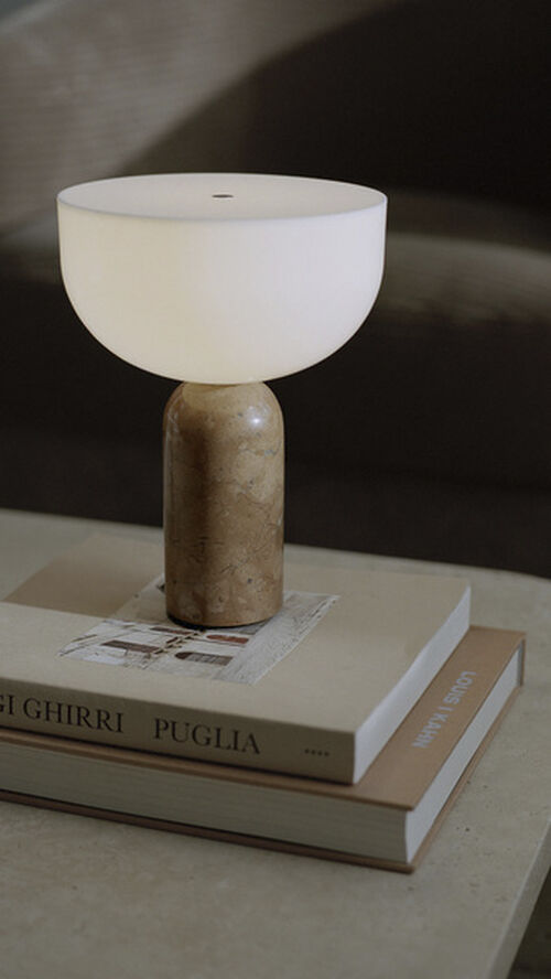 New Works Kizu Portable Lamp Breccia