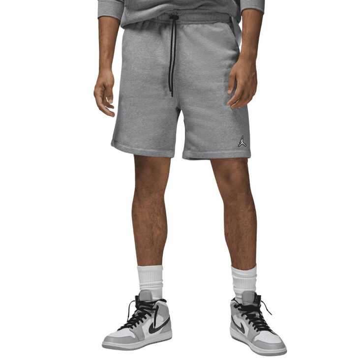 Nike jordan brooklyn fleece shorts Carbon heather/white