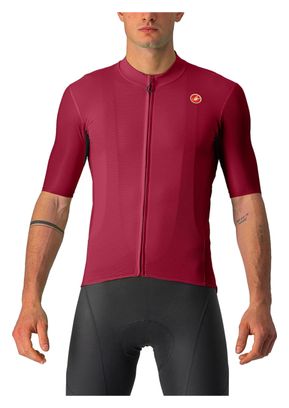 Maillot Manches Courtes Castelli Endurance Elite Bordeaux