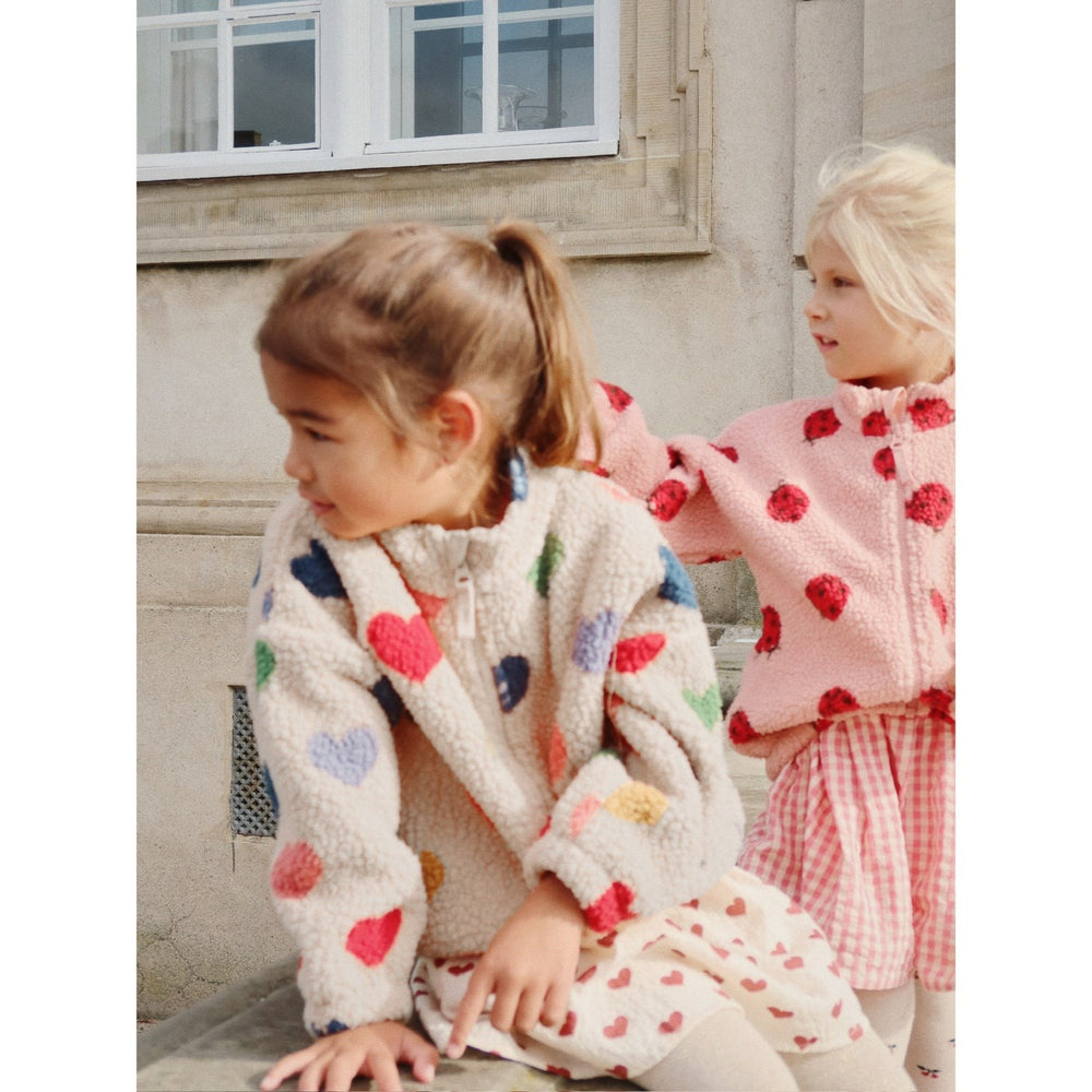 Køb Konges Sløjd Ladybug Pink Jody Bamse Jakke Grs