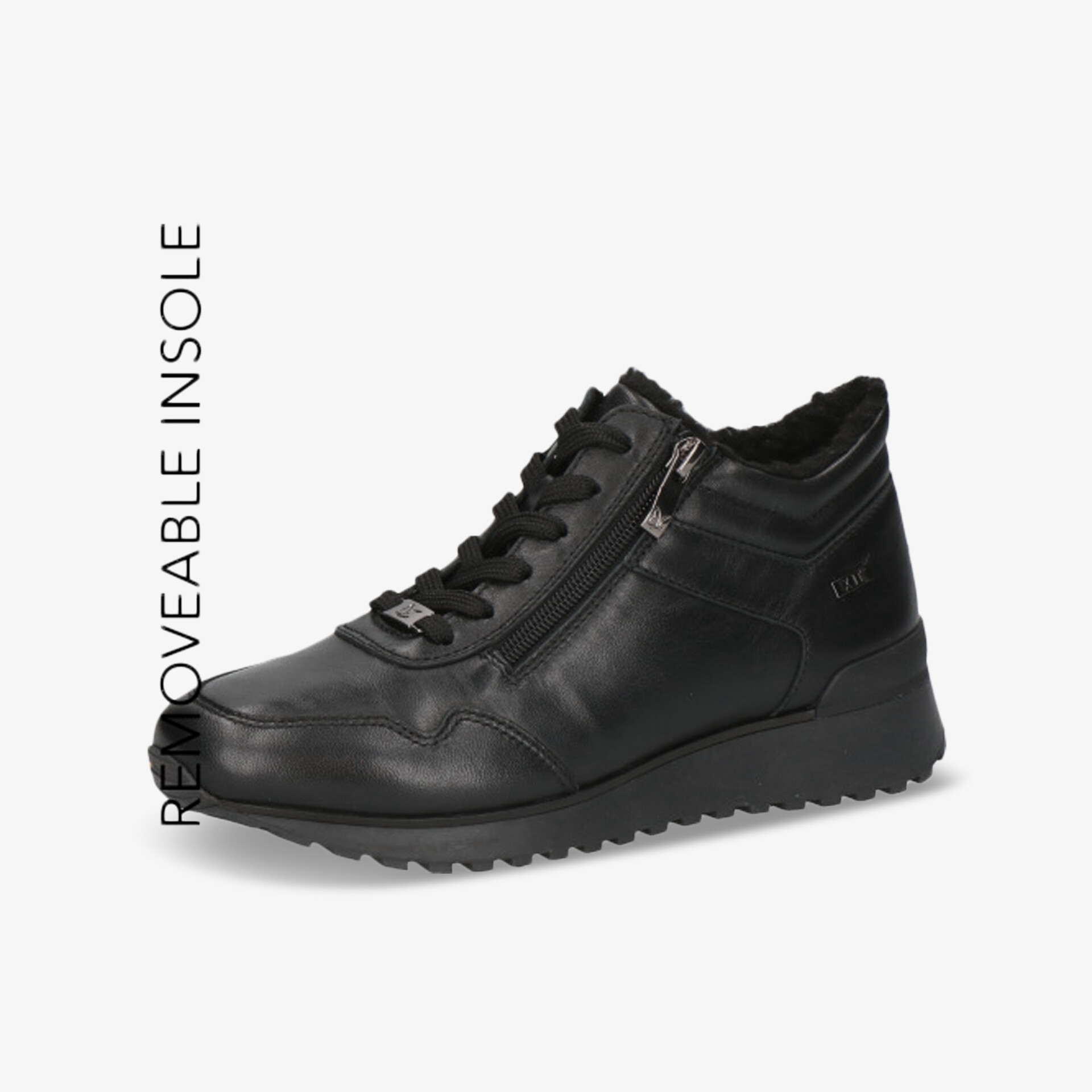 CAPRICE Unisex Halbschuhe schwarz