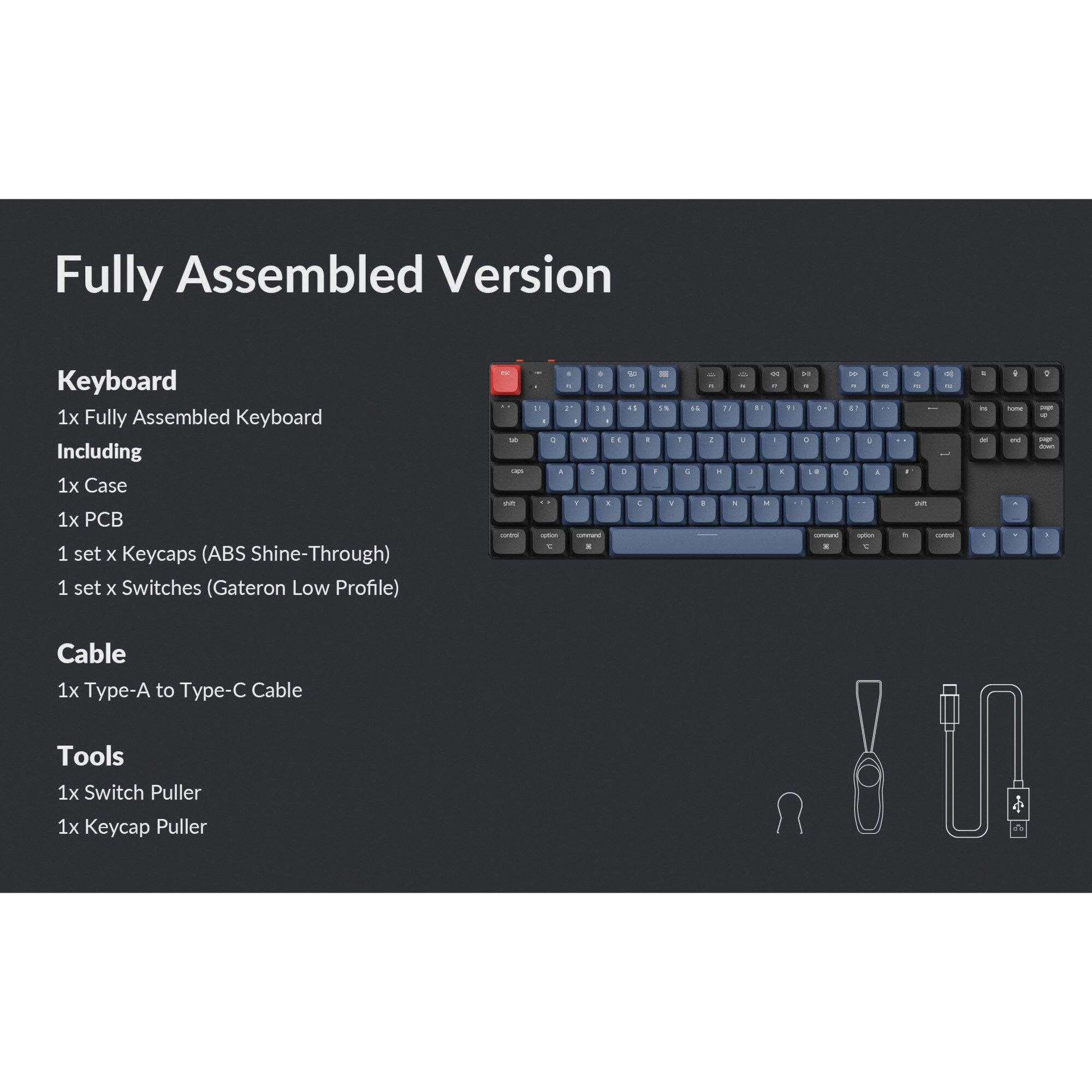 Keychron Gaming-Tastatur K1 Pro