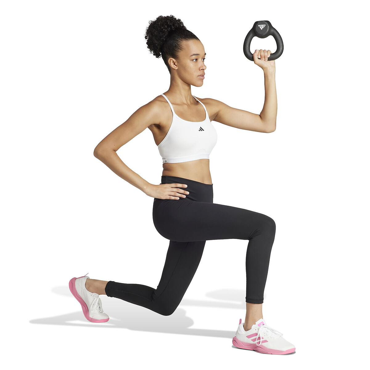 adidas Performance<br>Sutiã esportivo sem aro, suporte leve