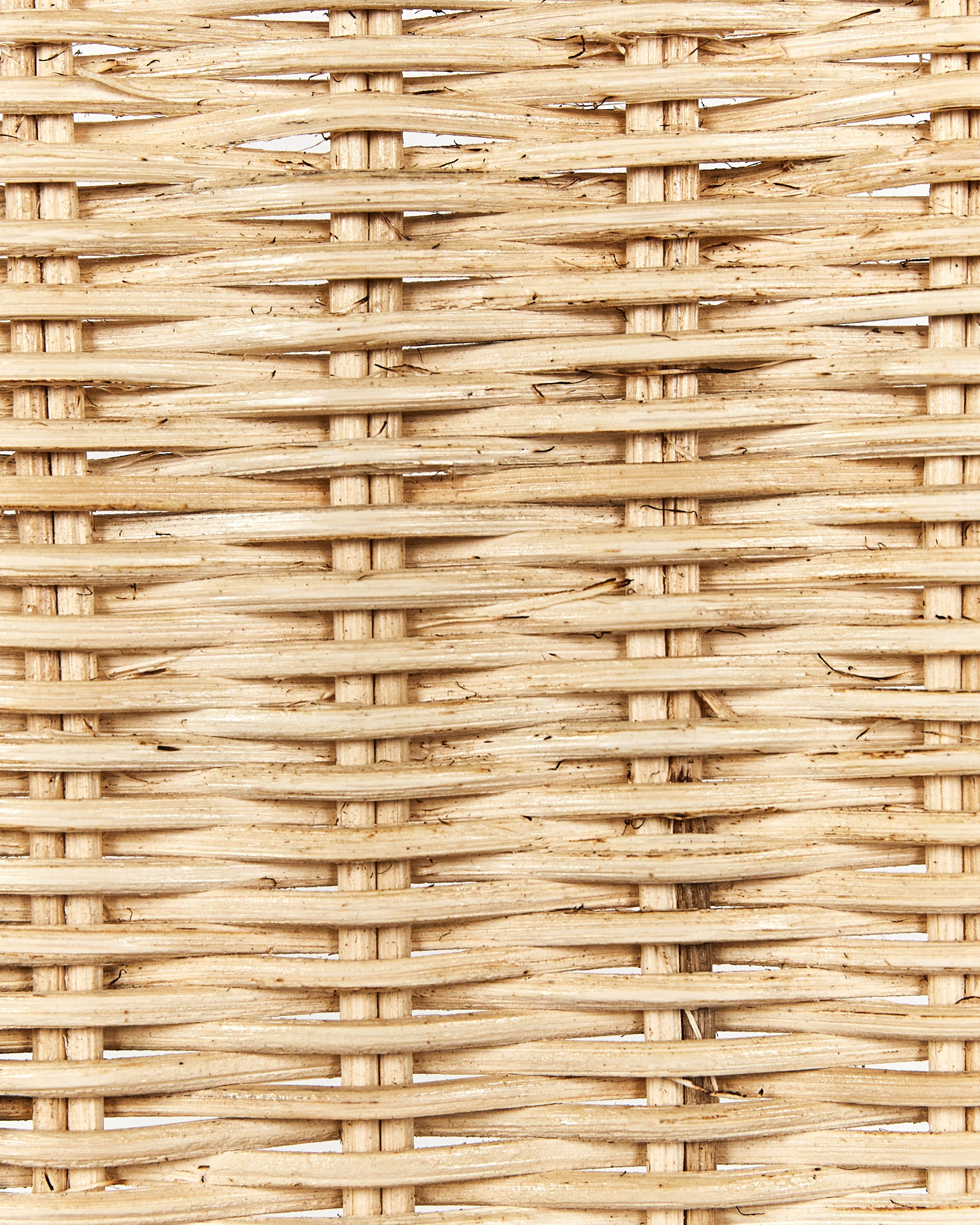 Set van 2 schommelstoelen LAVINIO Rotan Natuurlijk