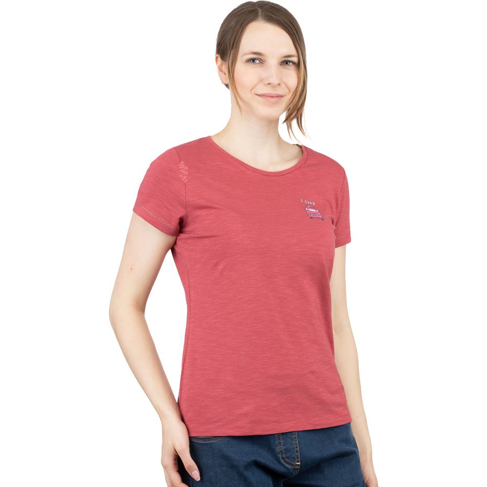 Chillaz Gandia E Ciao T-Shirt Damen rot