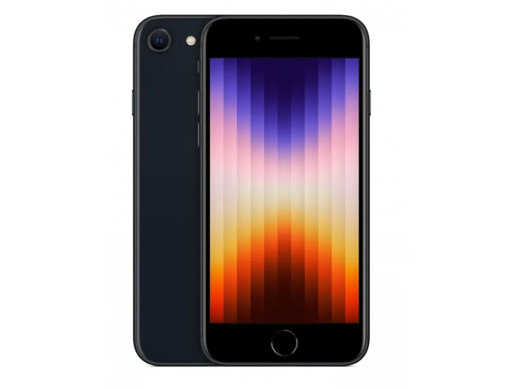 Apple iPhone SE (3rd generation) - 5G smartphone - dual-SIM / Intern hukommelse 64 GB - LCD-skærm - 4.7