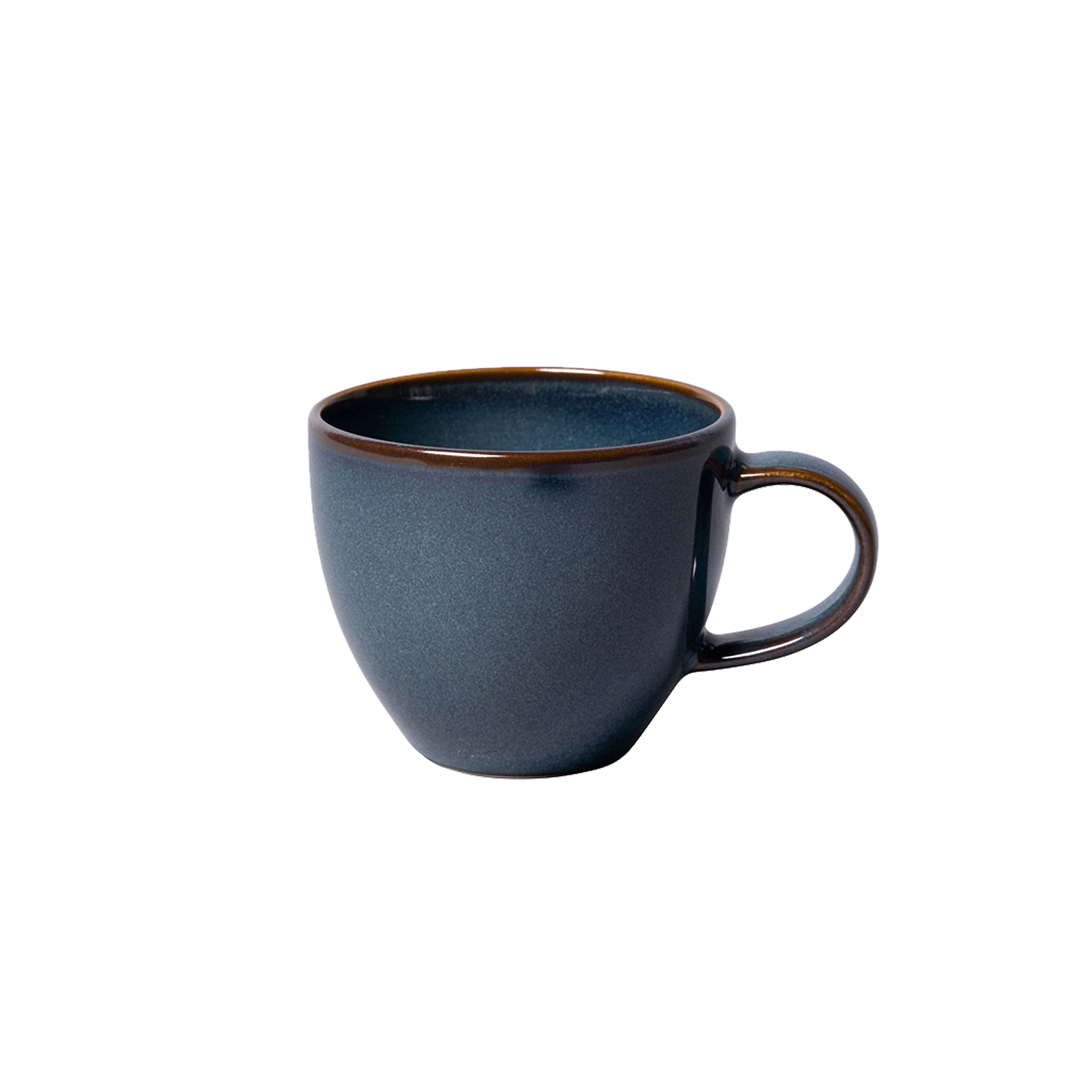Crafted Espresso cup Blue, 2.1 oz, Premium Porcelain