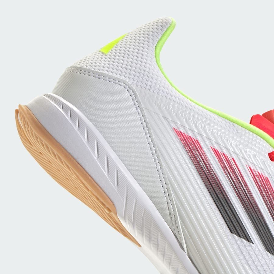 adidas F50 League IN Pure Victory - Blanc/Noir/Jaune