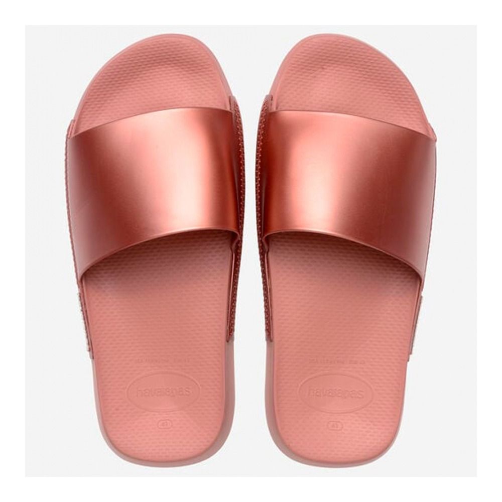 Havaianas SLIDE BRASIL - Sandales crocus rose