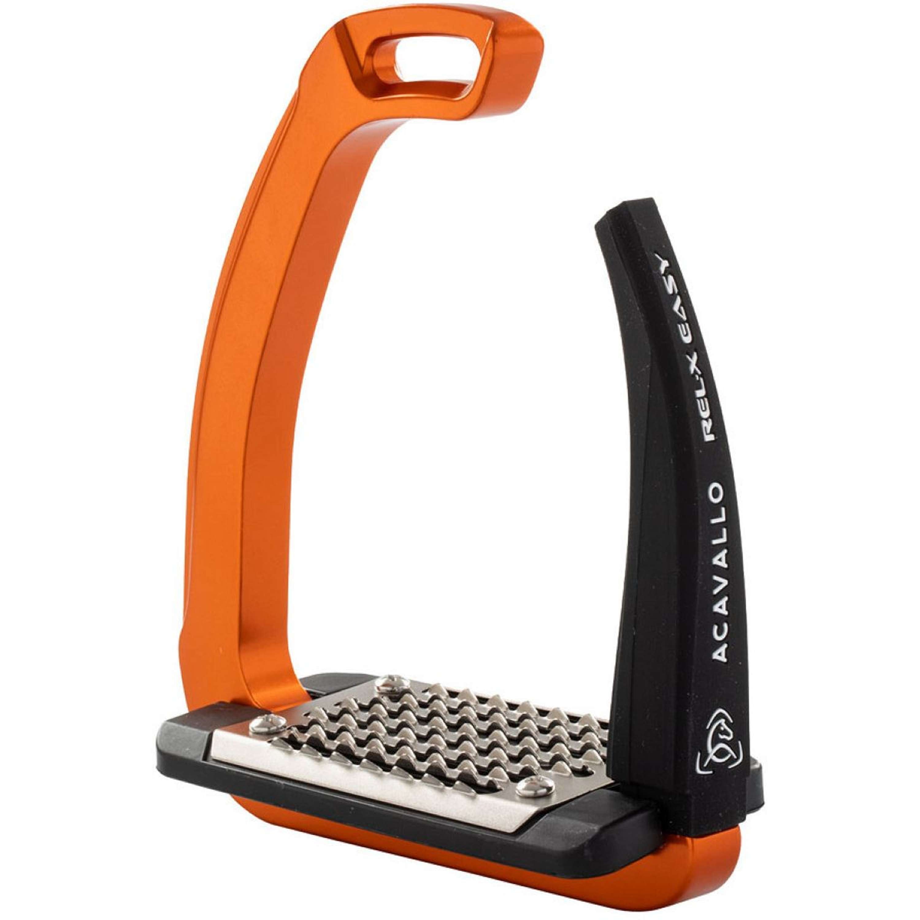 Acavallo Stijgbeugels REL-X Easy Oranje/Zwart