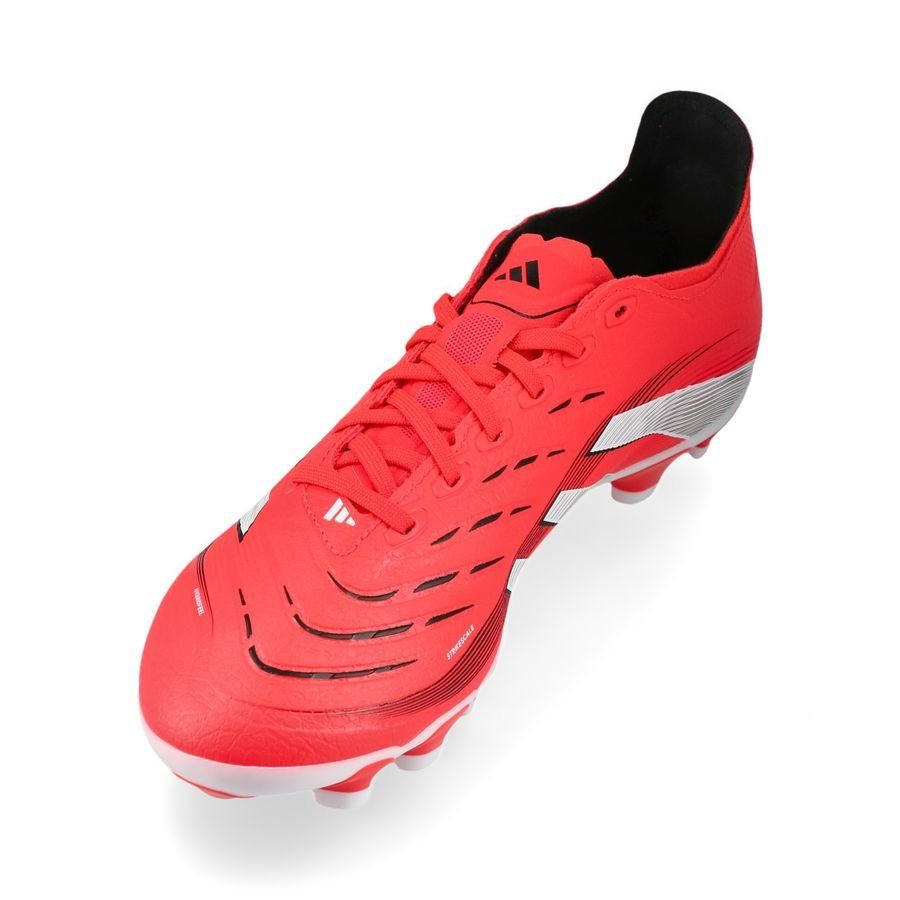 adidas Predator League MG Pure Victory - Lucid Red/Blanc/Noir