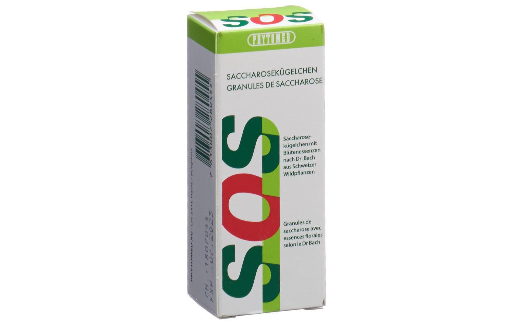 SOS Globuli 20 gVegane Nahrungsergänzung Bachblüten Globuli