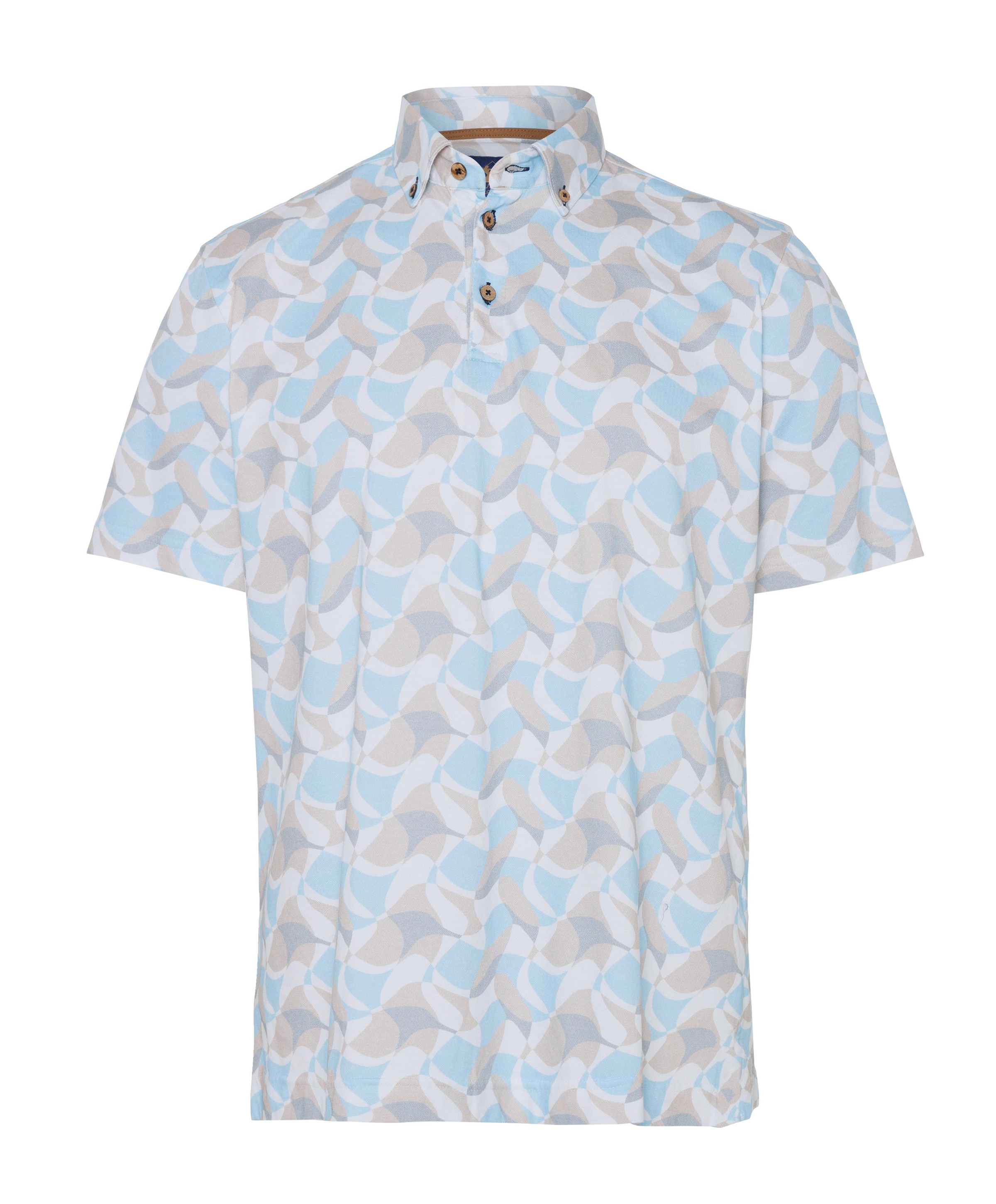 Eden Valley Heren polo blauw
