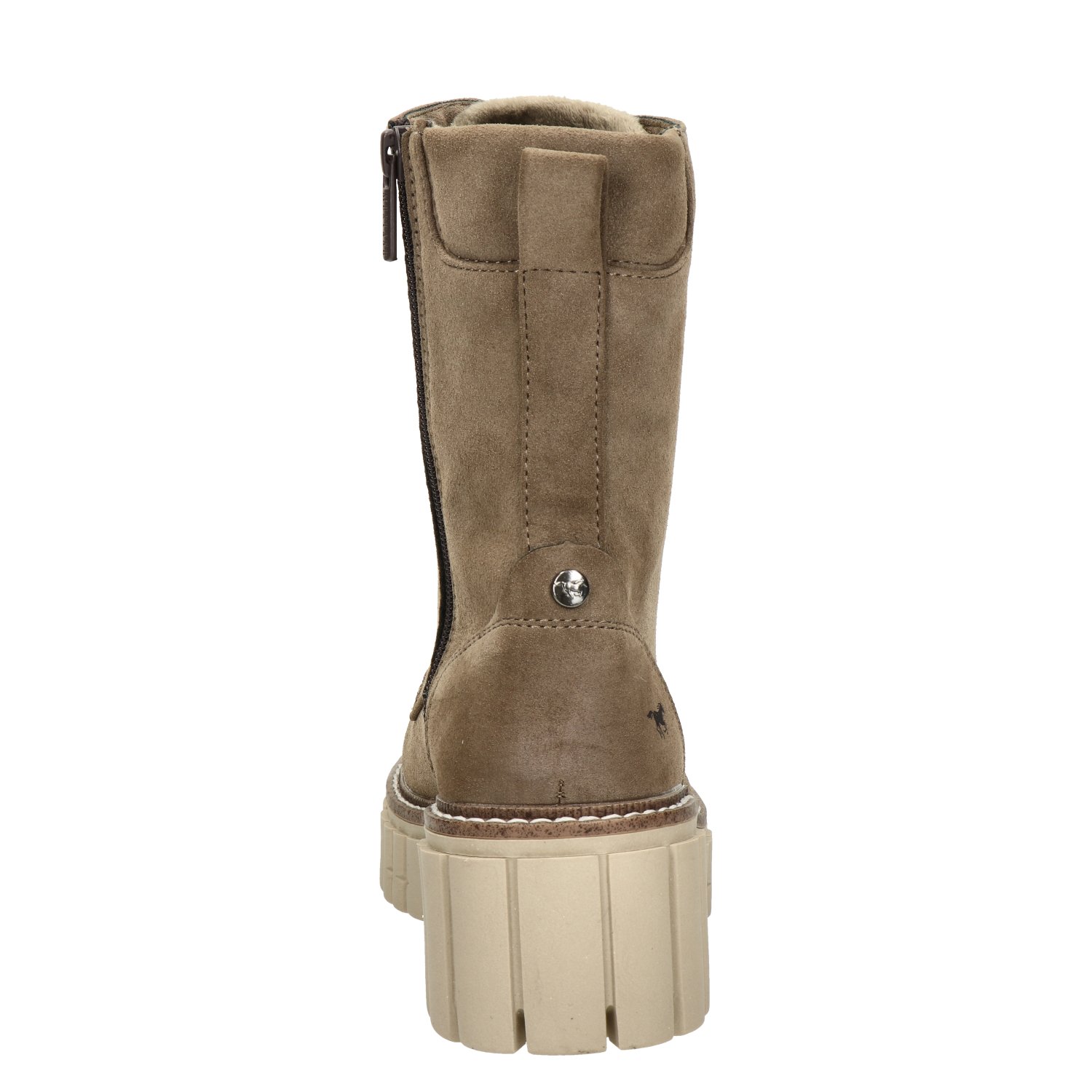 dames veterboot Mustang Bruin