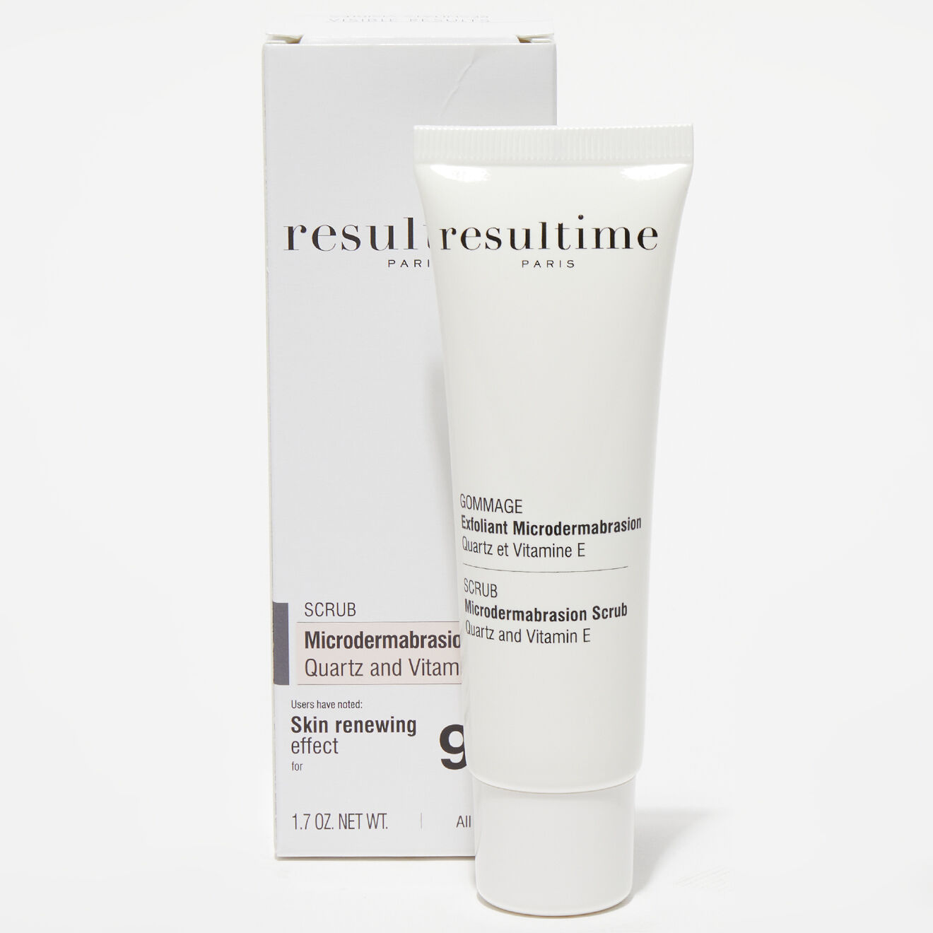 Resultime Exfoliant Microdermabrasion Quartz et Vitamine E - 50 ml