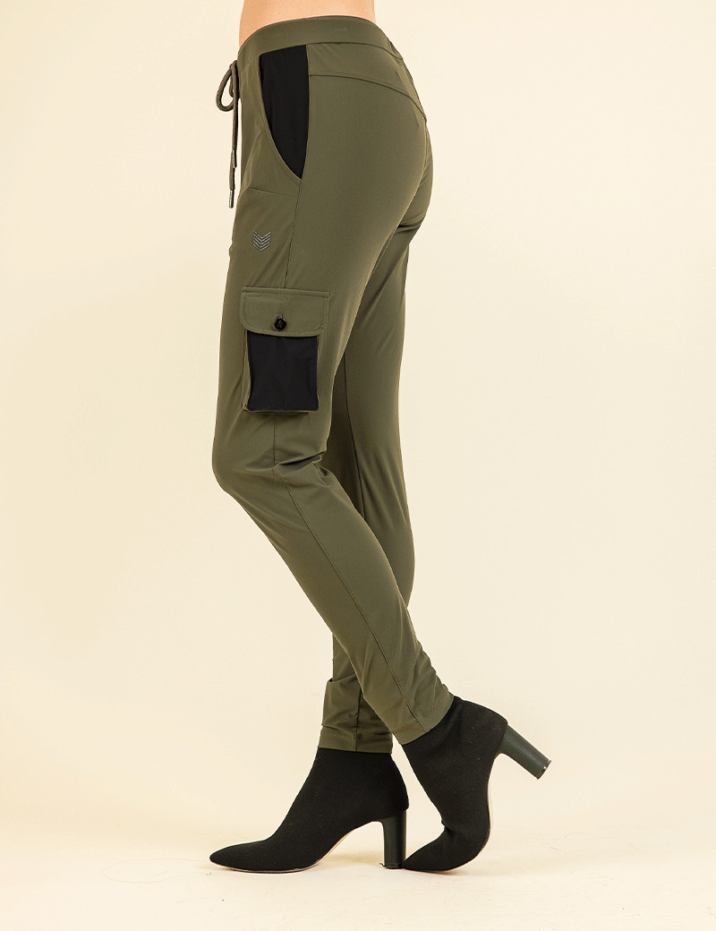 HBT GREEN PEAKS | CRUZ CARGO PANTALON FEMME KAKI