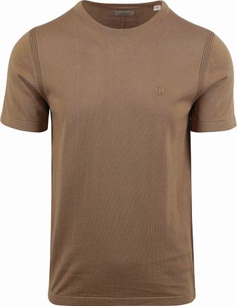 Dstrezzed Knitted T-shirt Bruin 420024-262 kopen