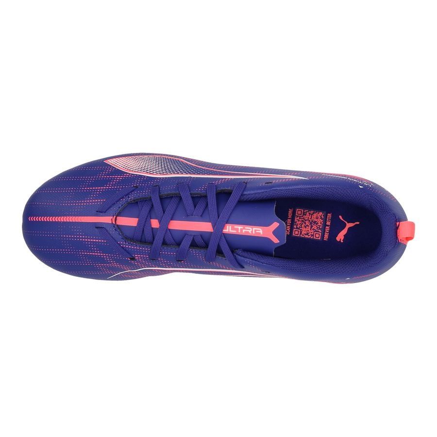 PUMA Ultra 5 Play MG Formula - Lapis Lazuli/Blanc/Crépuscule Enfant