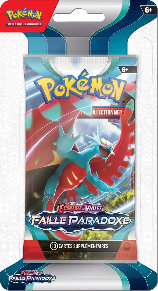 POKEMON - ECARLATE ET VIOLET PORTFOLIO  AVEC BOOSTER FAILLE PARADOXE