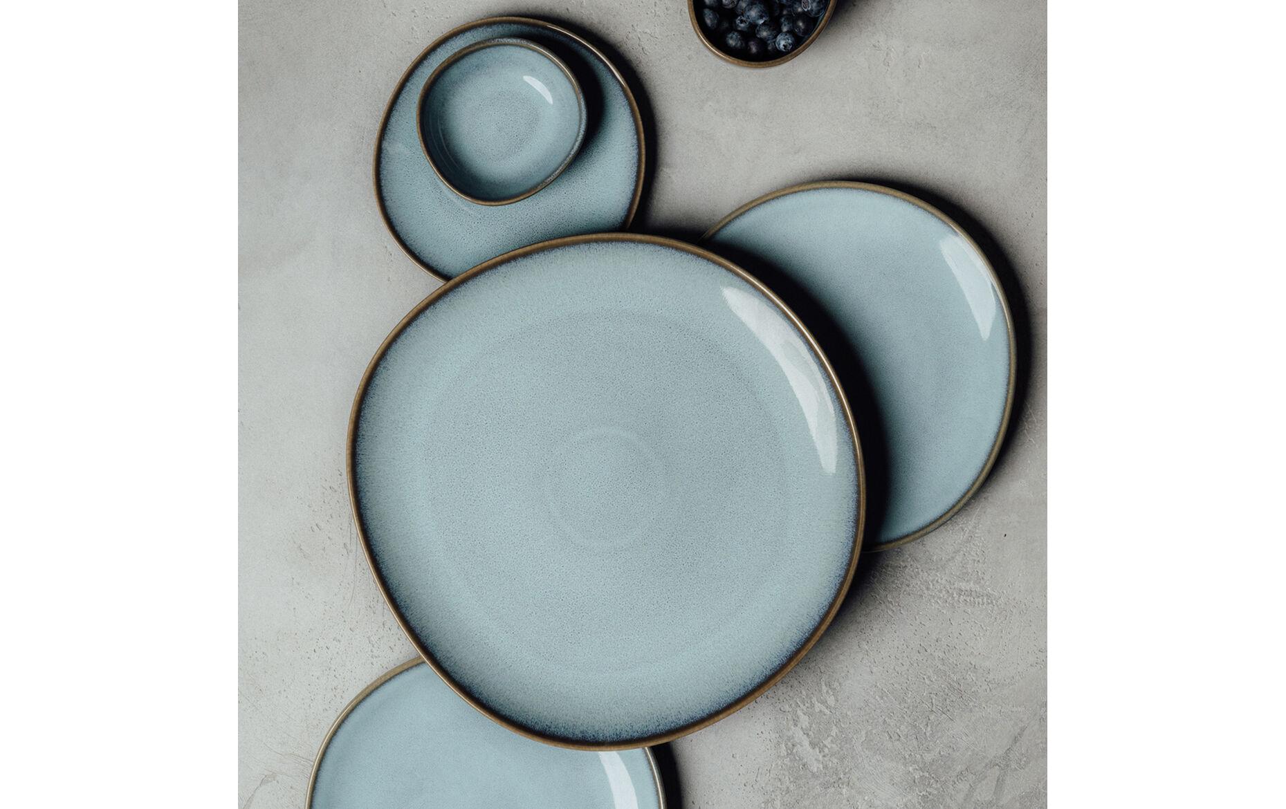 Frühstücks- & Dessertteller Lave Ø 17 cm, 6 Stück, Hellblau<br>Brotteller