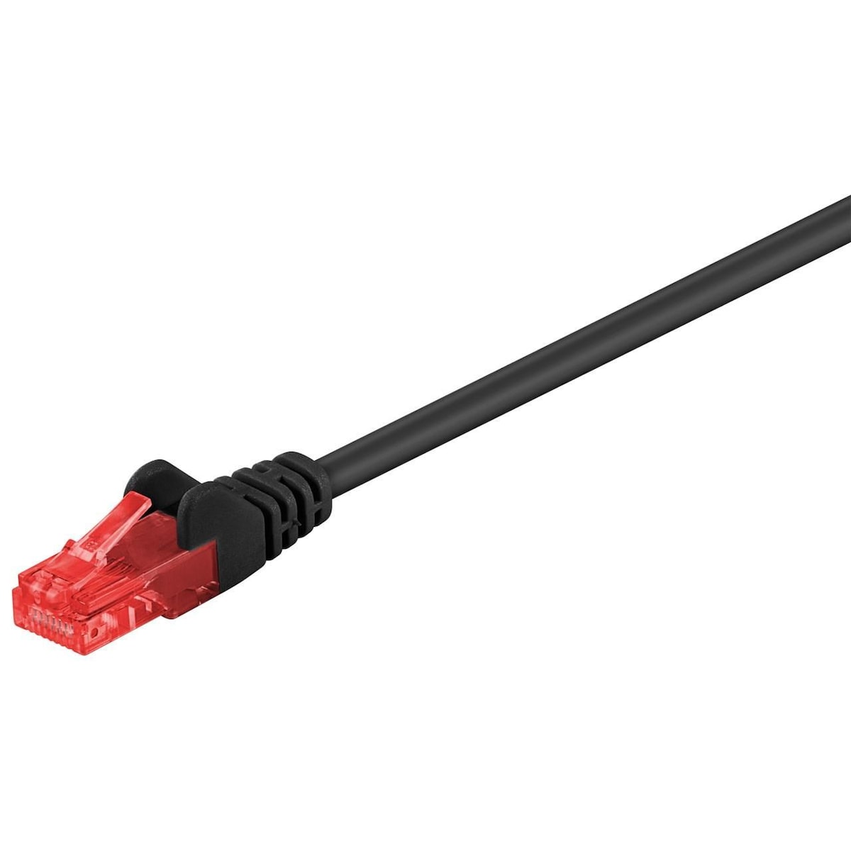 Goobay CAT 6 patchkabel, U/UTP, svart