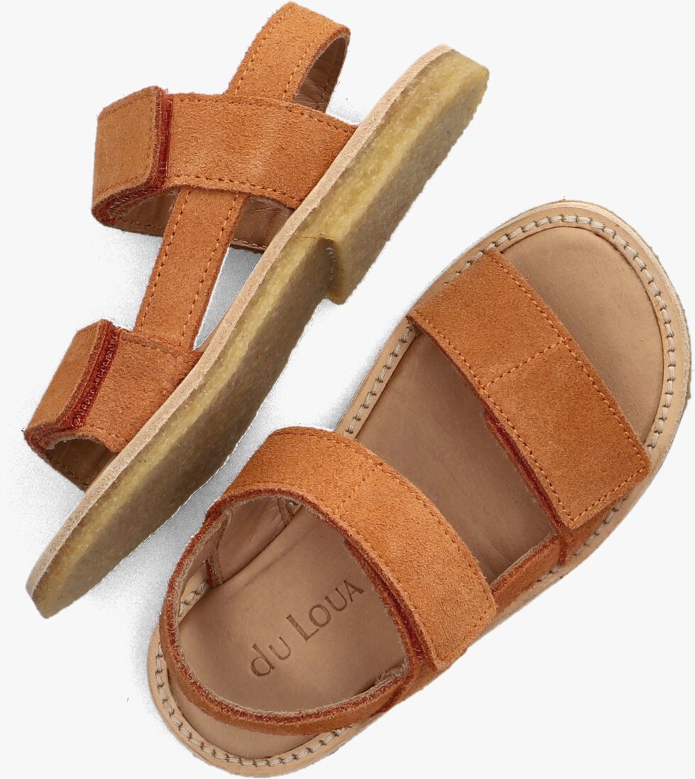 DU LOUA oranje du loua sandalen du dali