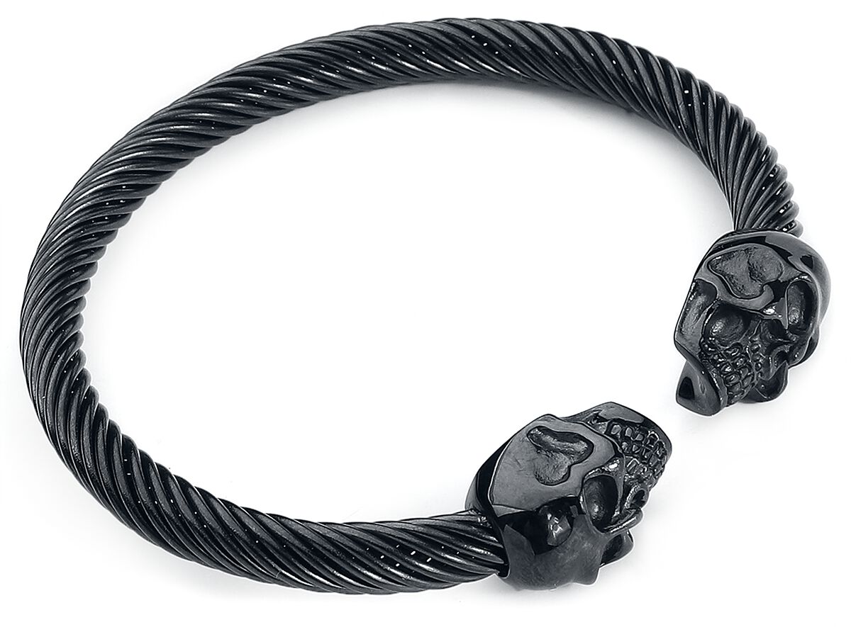 Double skull | etNox hard and heavy Bracelet
