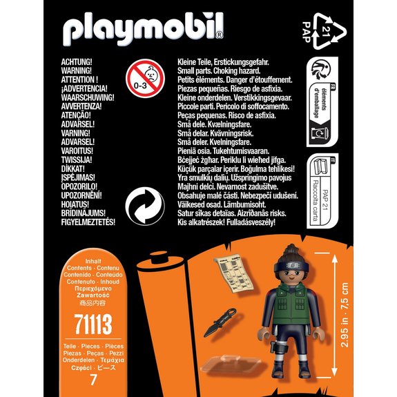 Iruka - Playmobil Naruto 71113