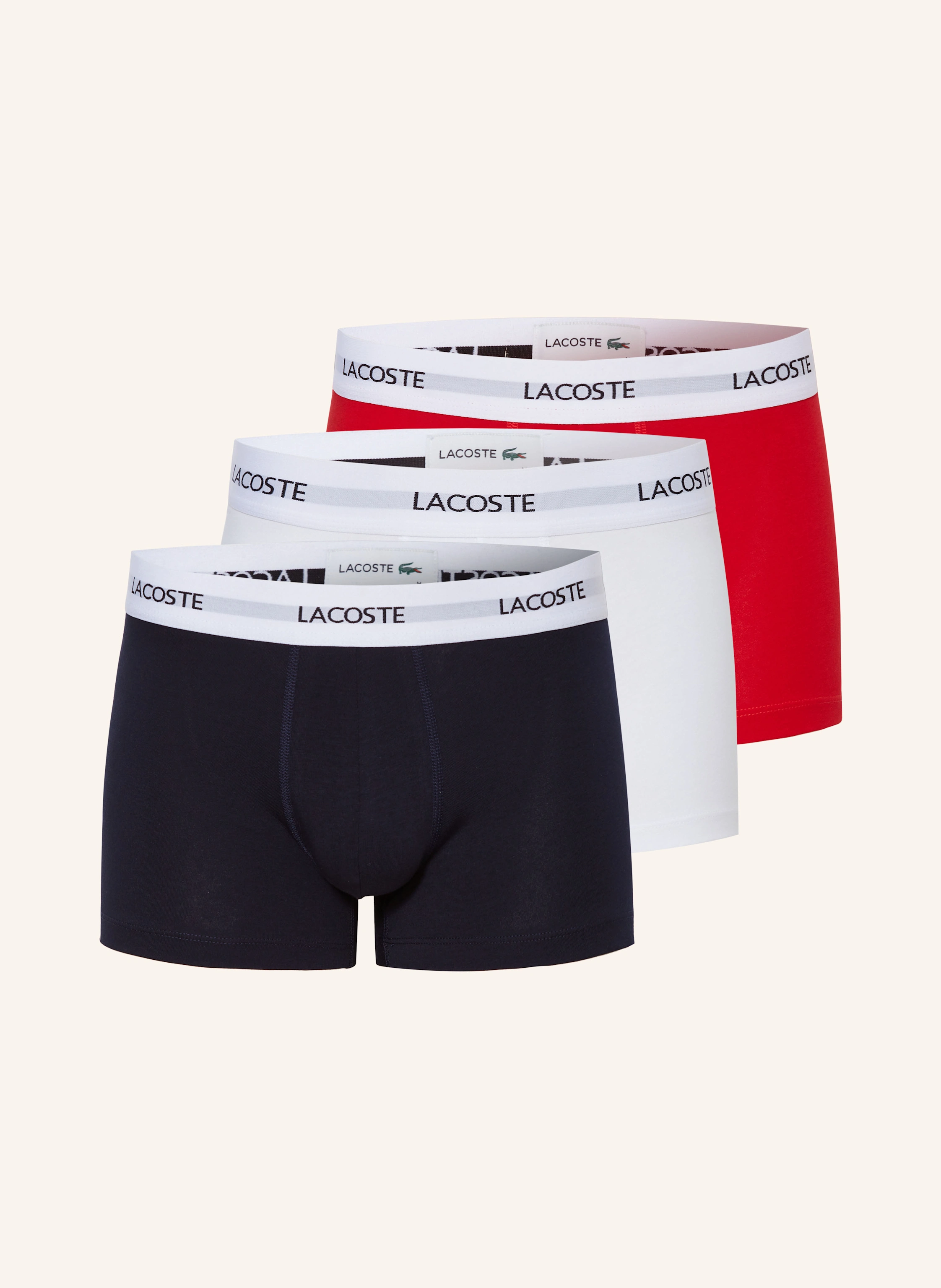 LACOSTE 3er-Pack Boxershorts