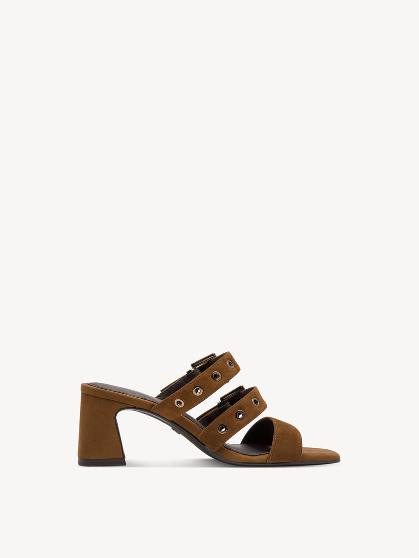 Leren Slipper - bruin