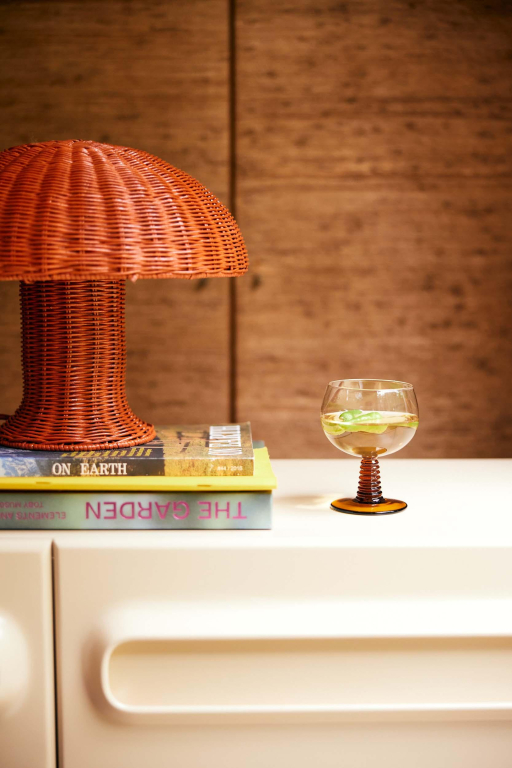 HKliving Rattan tafellamp Coral