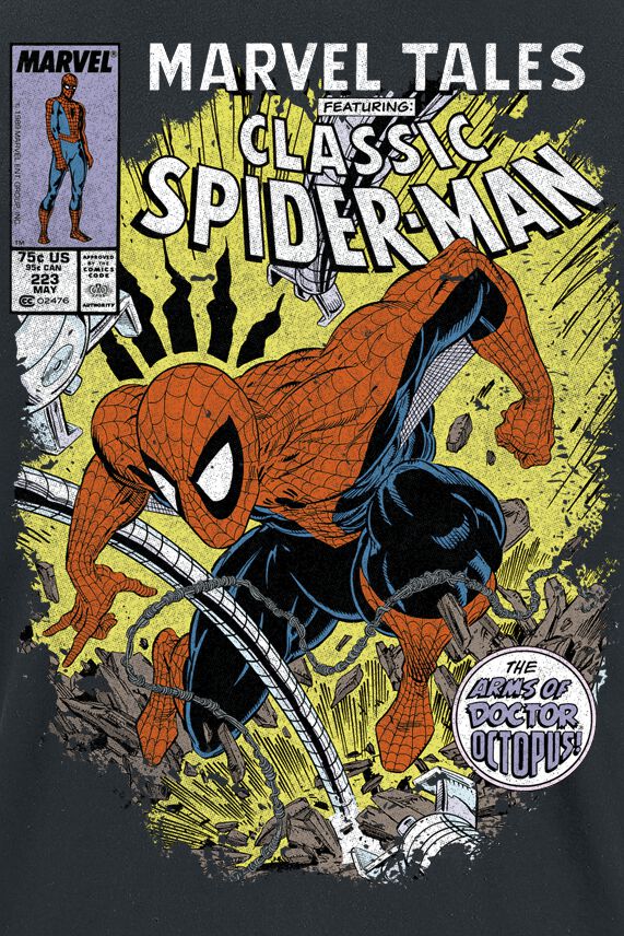 Comic battle | Spider-Man T-Shirt Manches courtes
