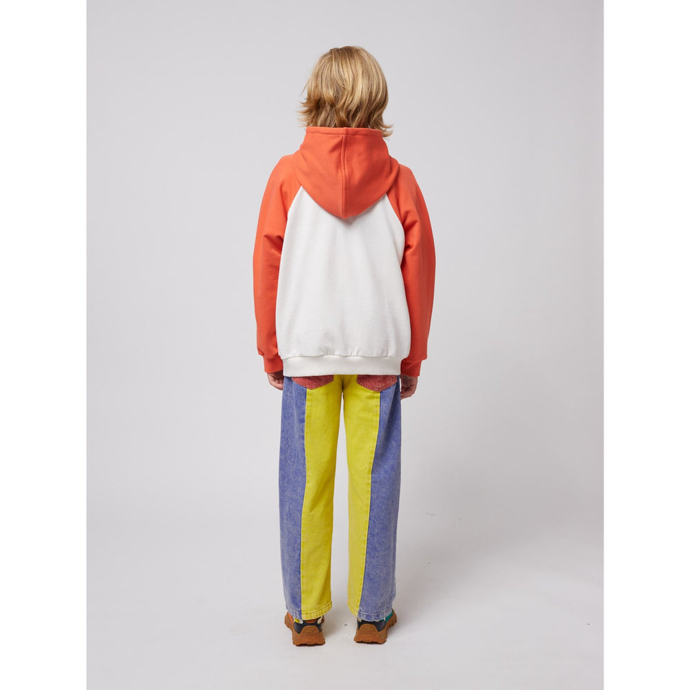 Køb Bobo Choses Multicolor Hello Joy Ranglan Ærmer Hættetrøje