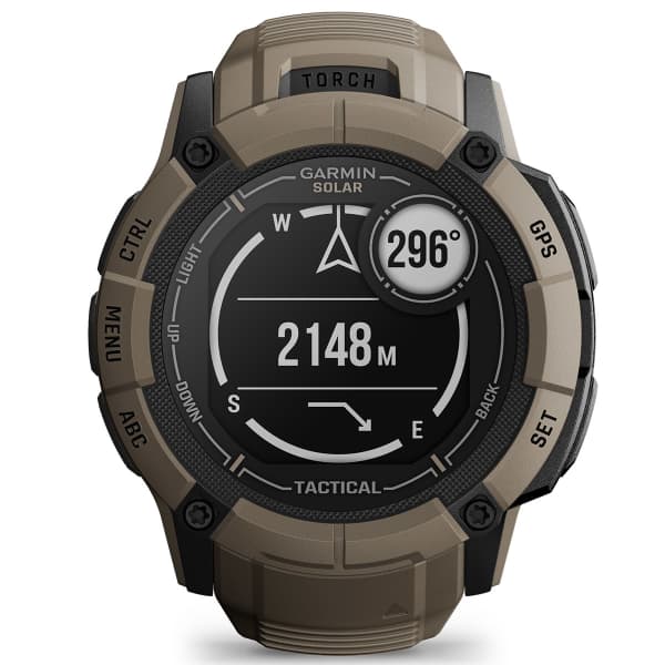 Montre cardio GPS GARMIN INSTINCT 2X COYOTE