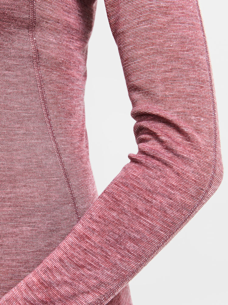 Craft CORE Wool Merino LS Tee W Rose