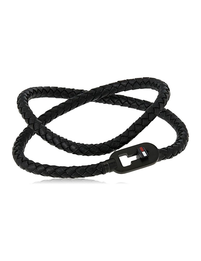 Black Leather Bracelet