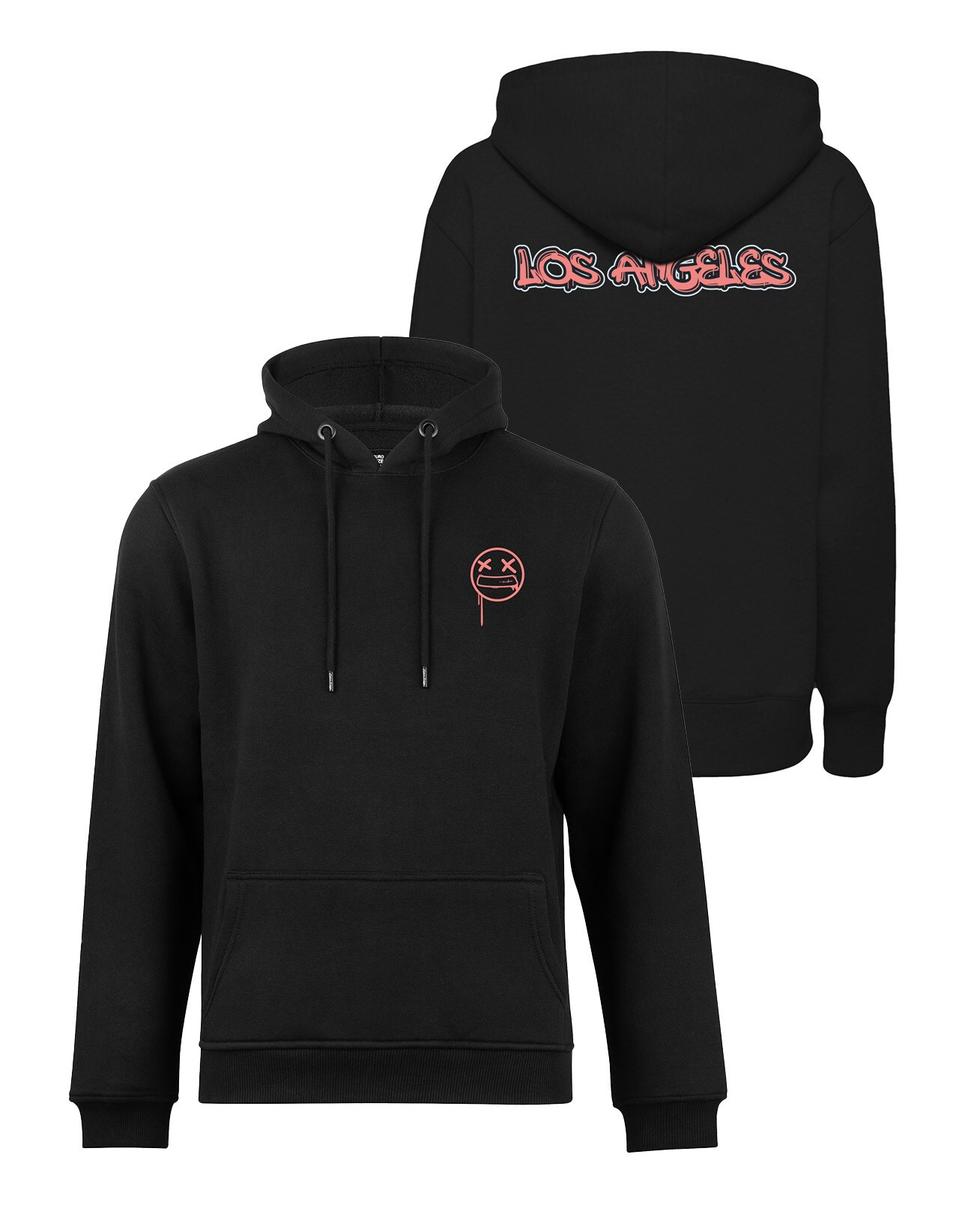 Cotton Prime® Hoodie Street Art Los Angeles - Weltenbummler Kollektion
