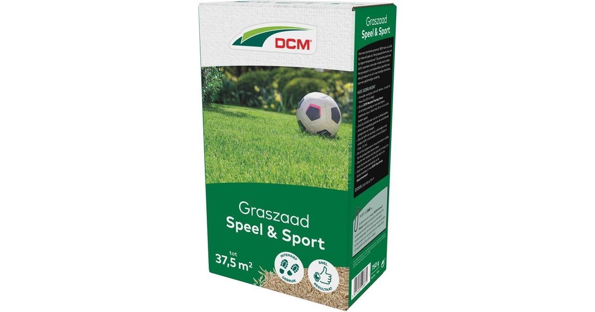 DCMGraszaad Speel & Sport 0,75 kg zaden  (Tot 37,5 m²)