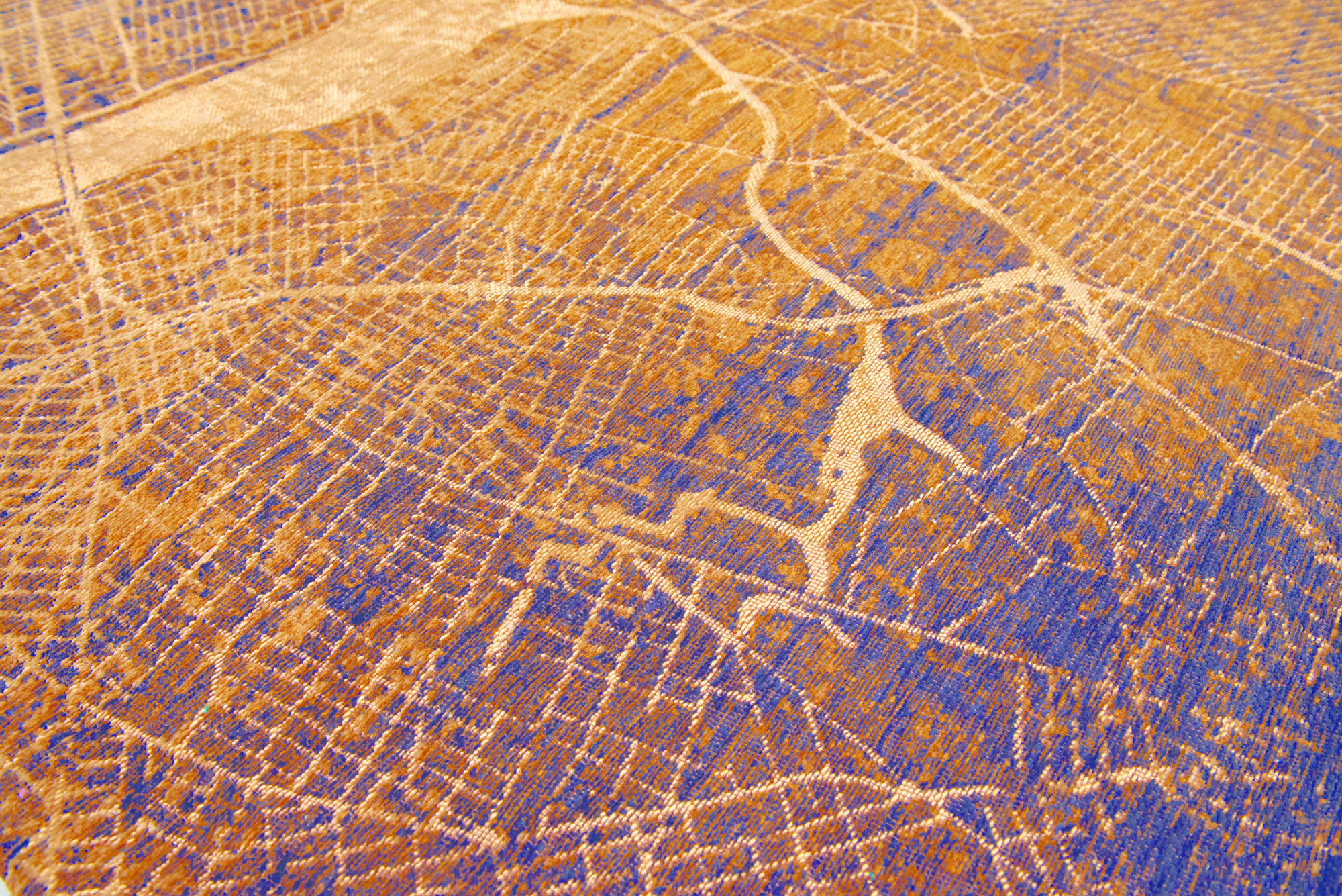 Ecorugs vloerkleed New York goud 280x390 cm