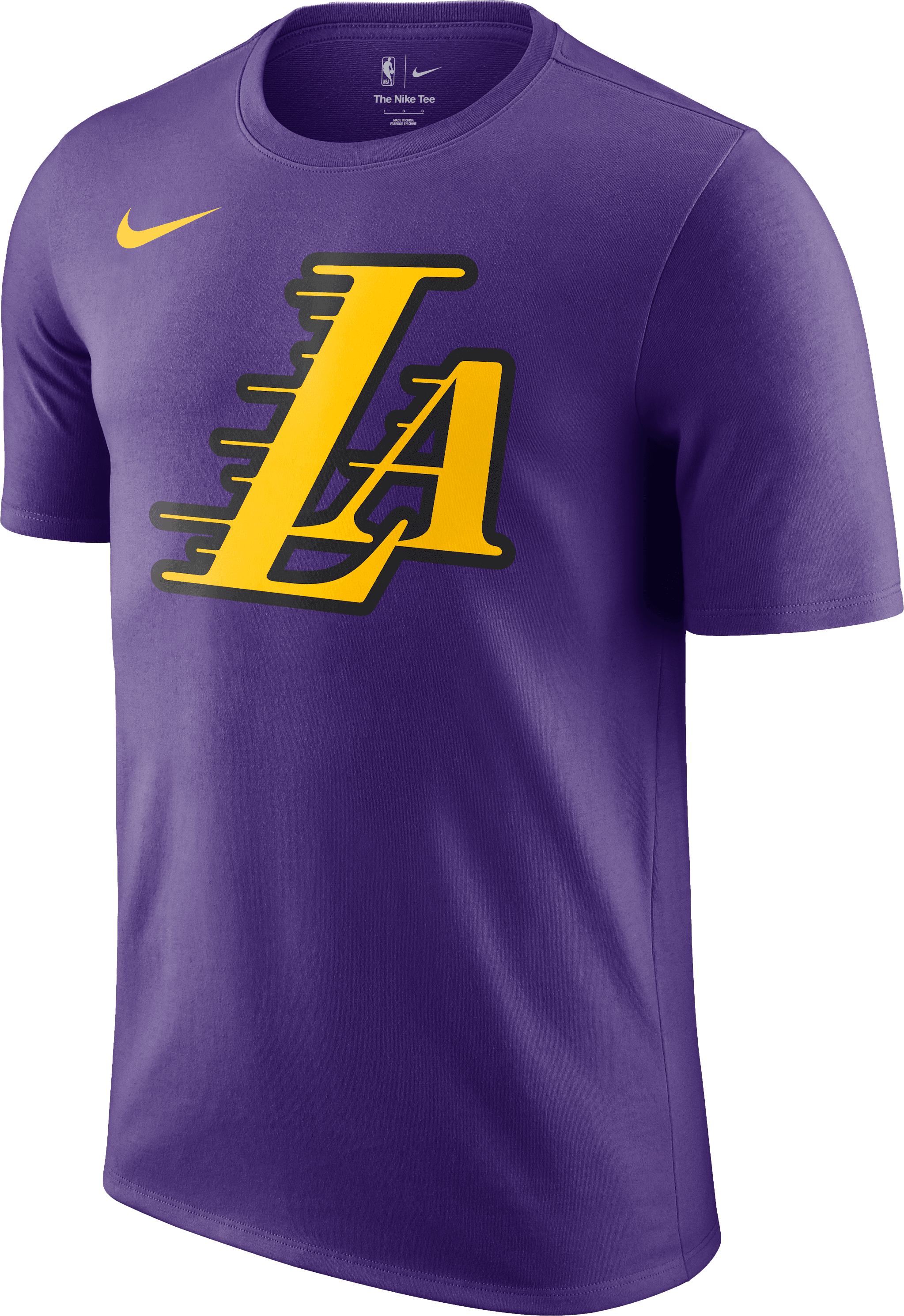 Nike Logo T-Shirt Lila F504