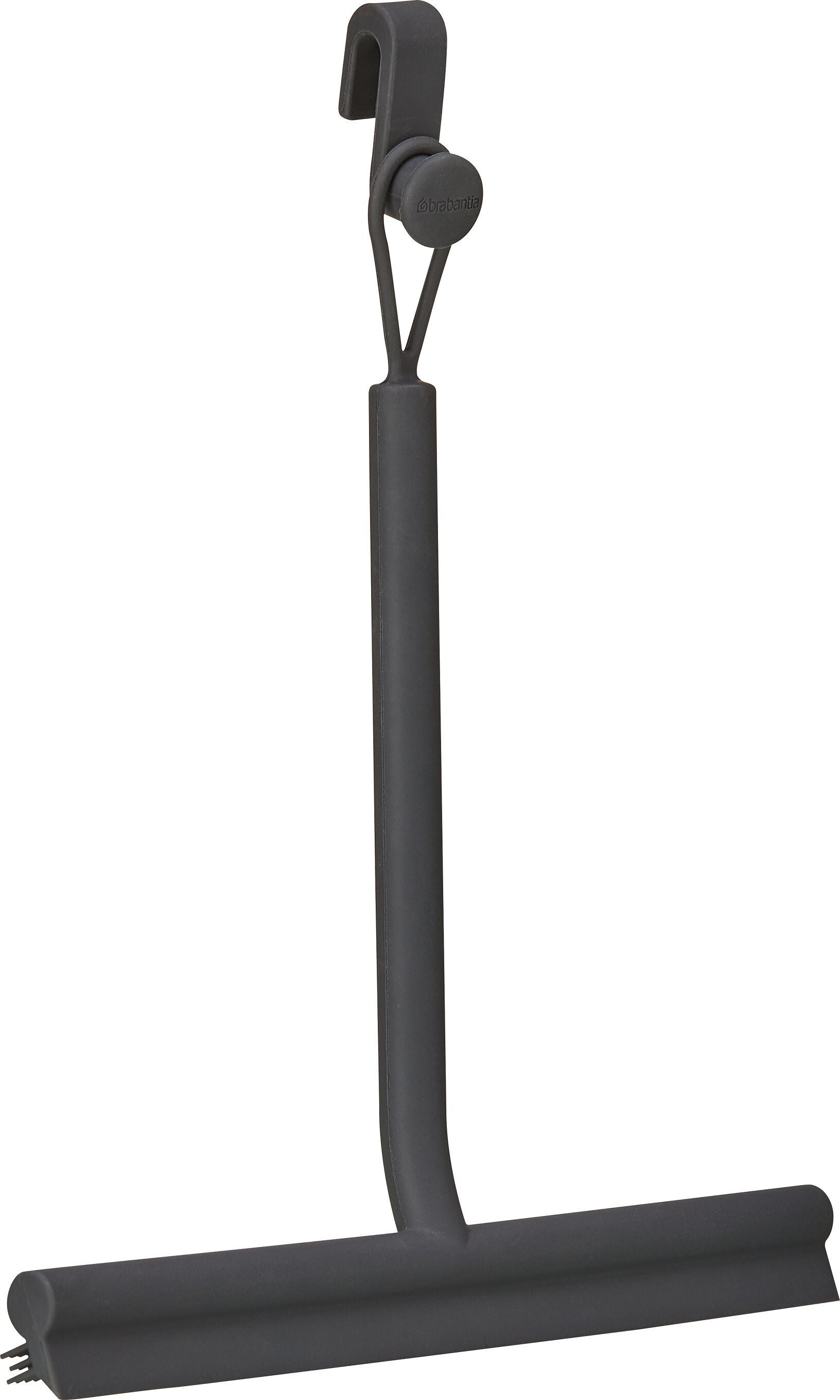 BOB Duschabzieher - Schwarz / B: 24.0 cm x H: 27.0 cm