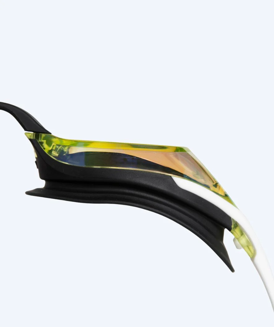 Arena svømmebriller - Cobra SWIPE Mirror - Gul/hvid