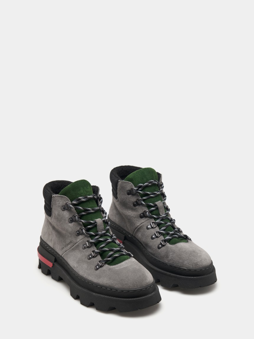 Botas masculinas de montanha em camurça Lion x FDI