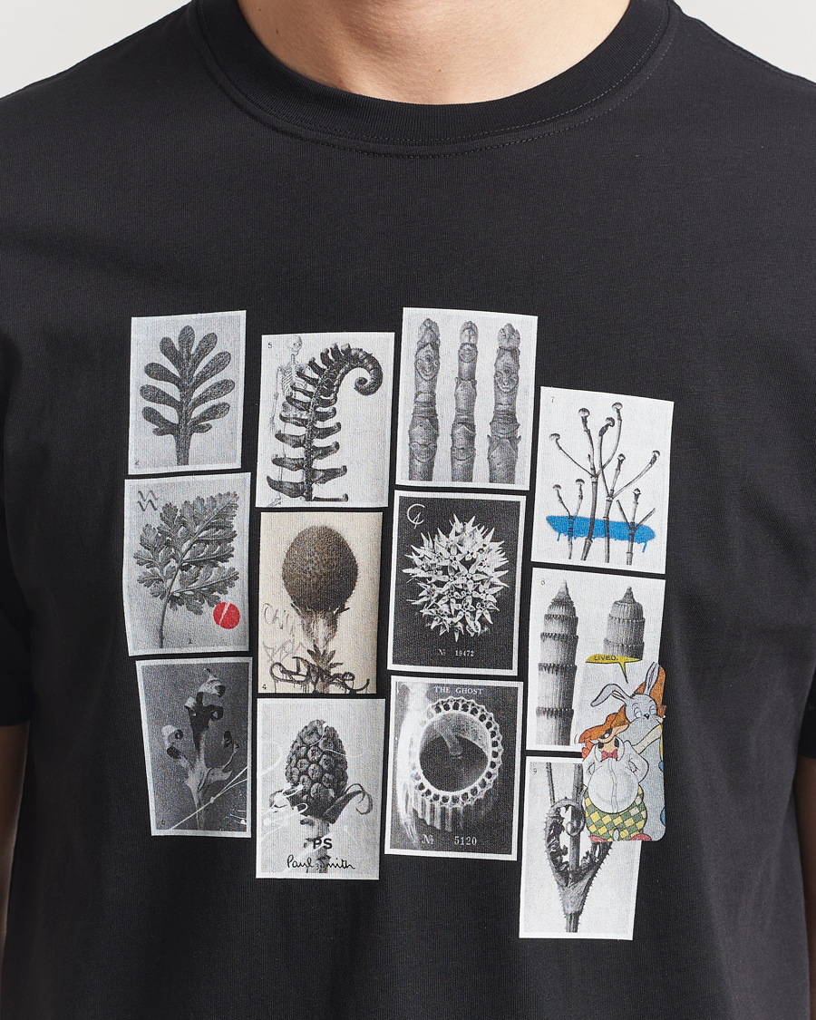 PS Paul Smith Desert Flowers Printed T-Shirt Black